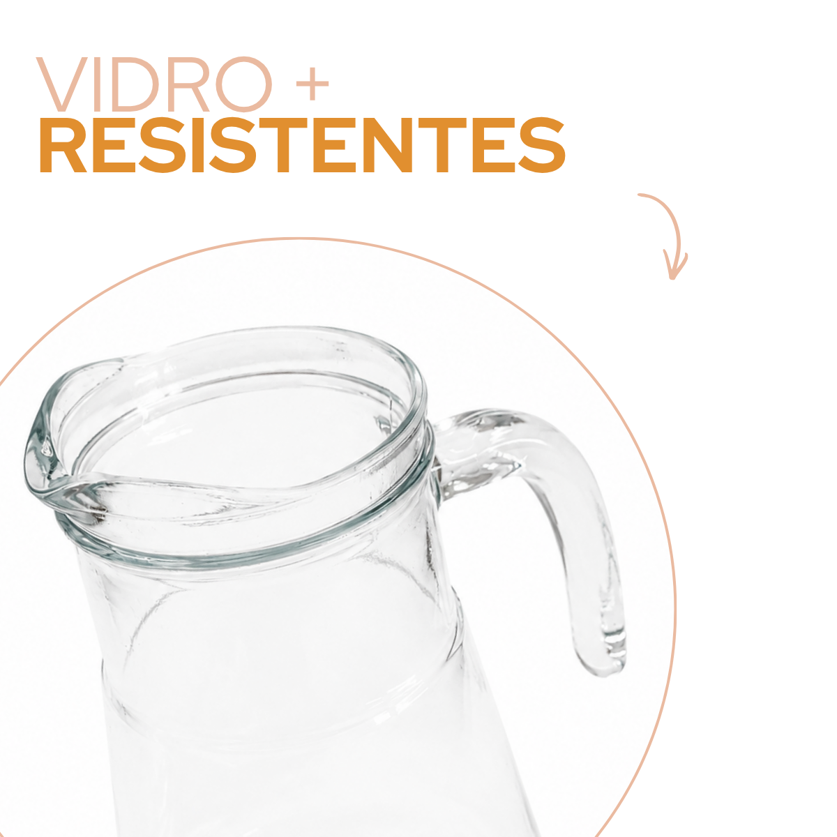 Jarra de Vidro 780ml