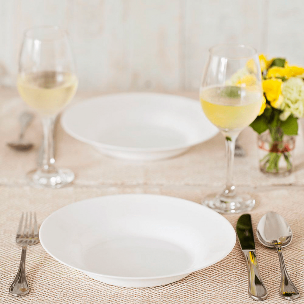 Prato Vidro Opalino Fundo Nadir