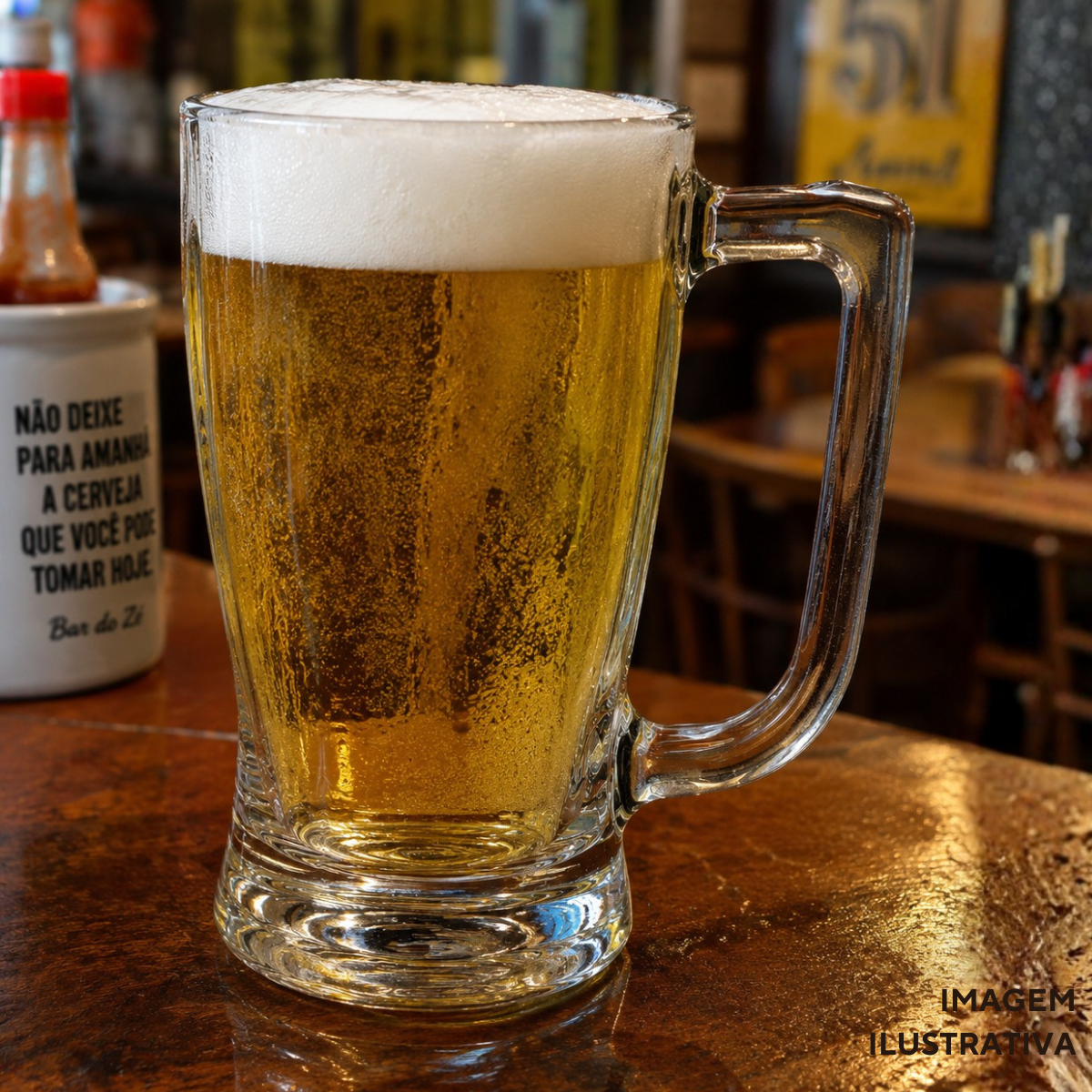 Caneca Chopp Taberna 340ml Vidro