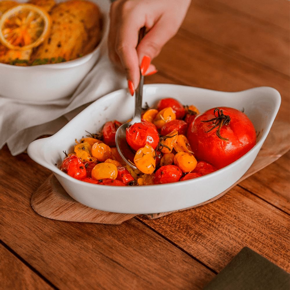 Assadeira Opaline Média 1L Nadir