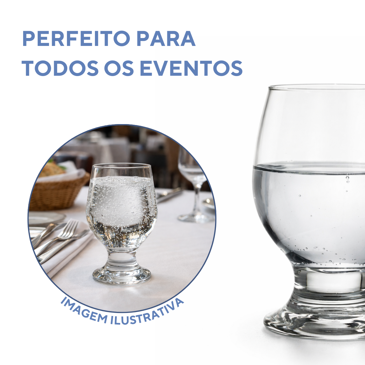 Taça Vidro Paulista 250ml