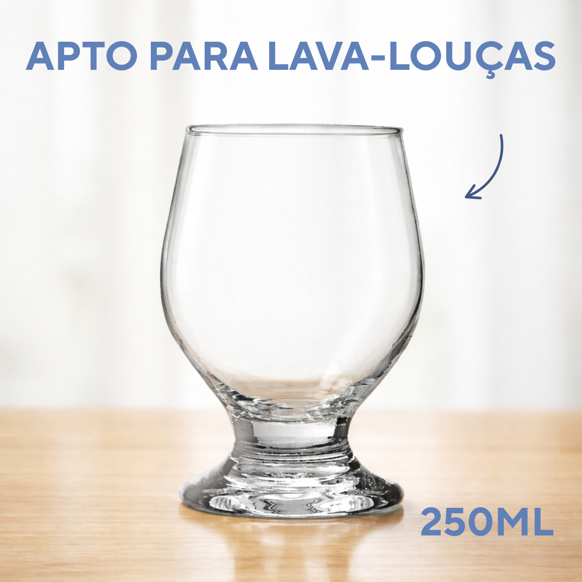 Taça Vidro Paulista 250ml