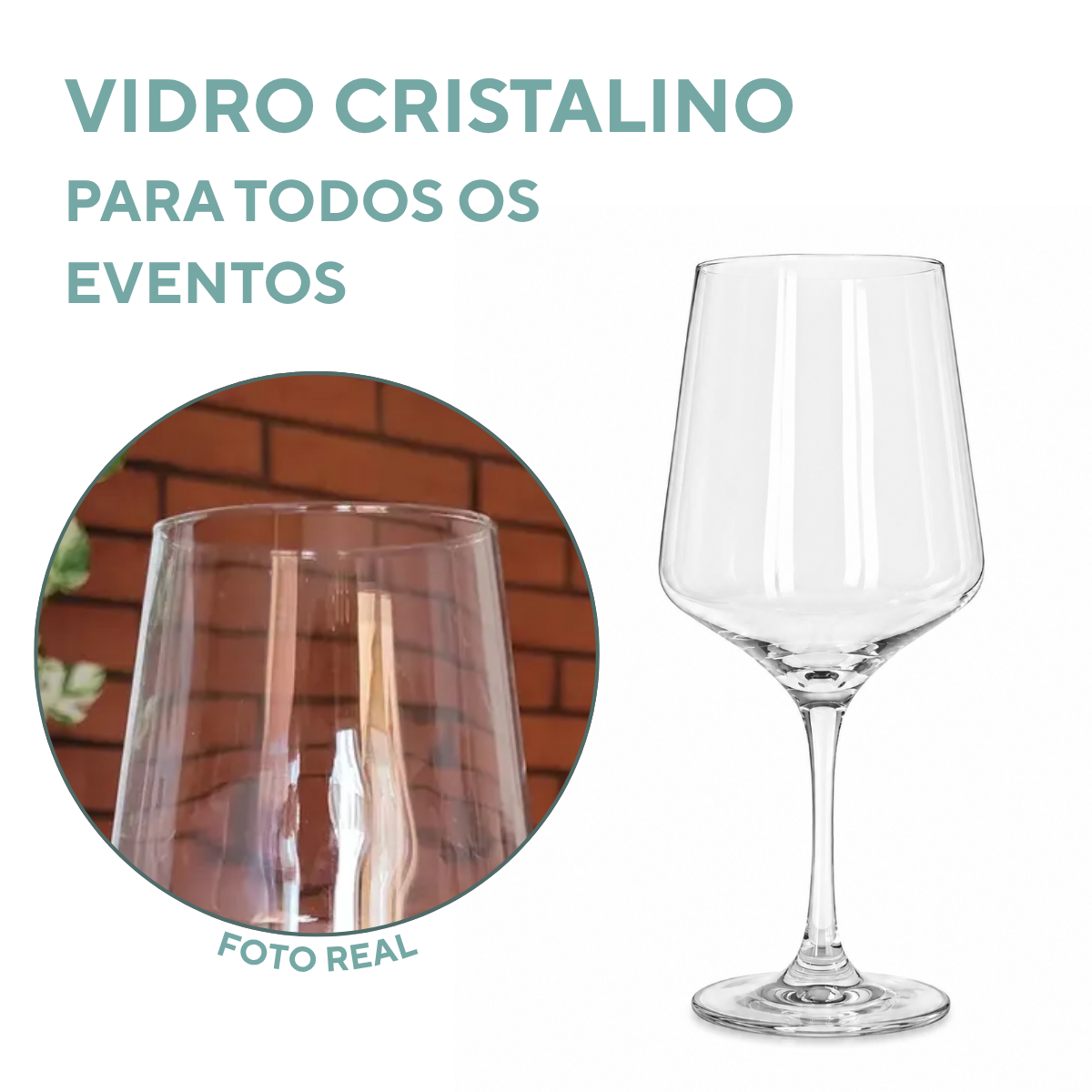 Taça Brunello Vidro 490ml
