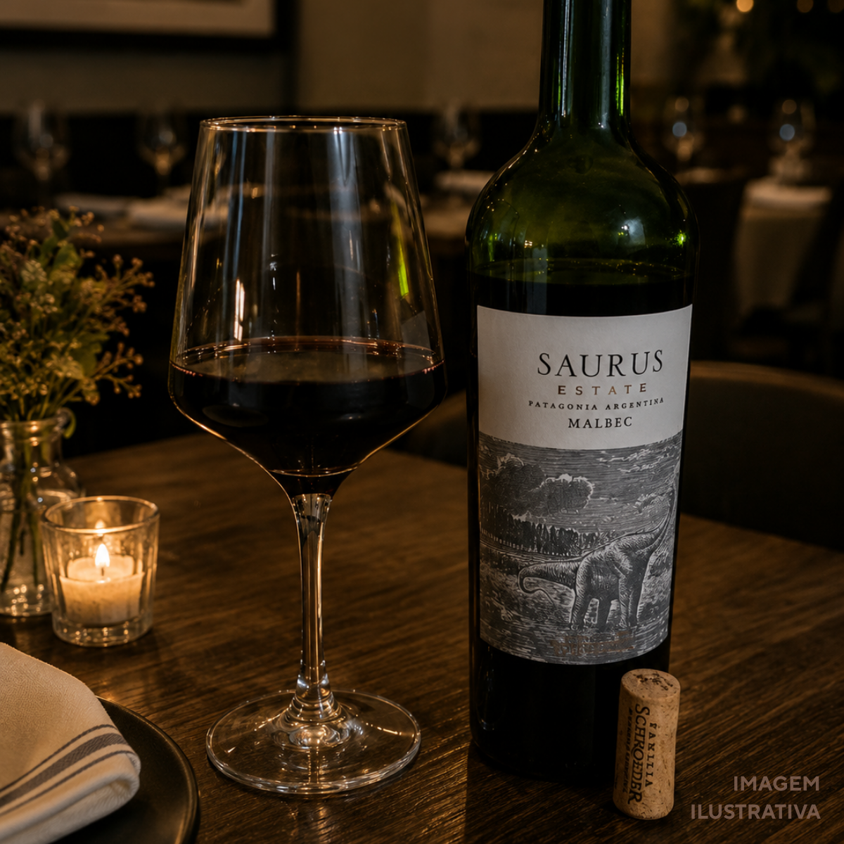 Taça Brunello Vidro 490ml
