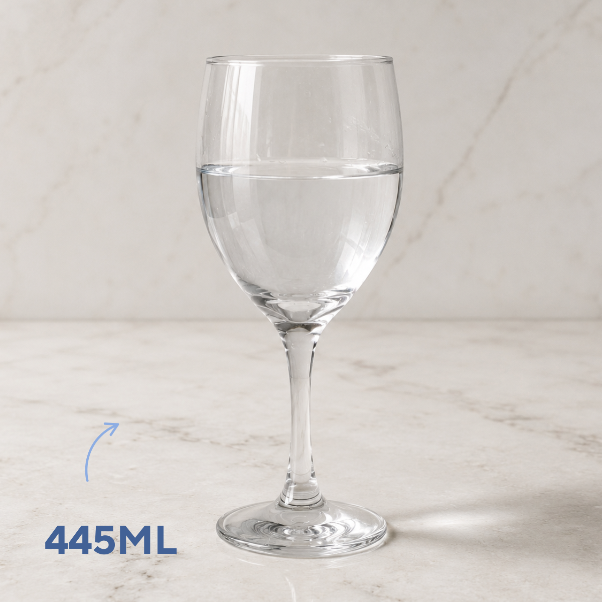 Taça Água Imperatriz Vidro 445ml