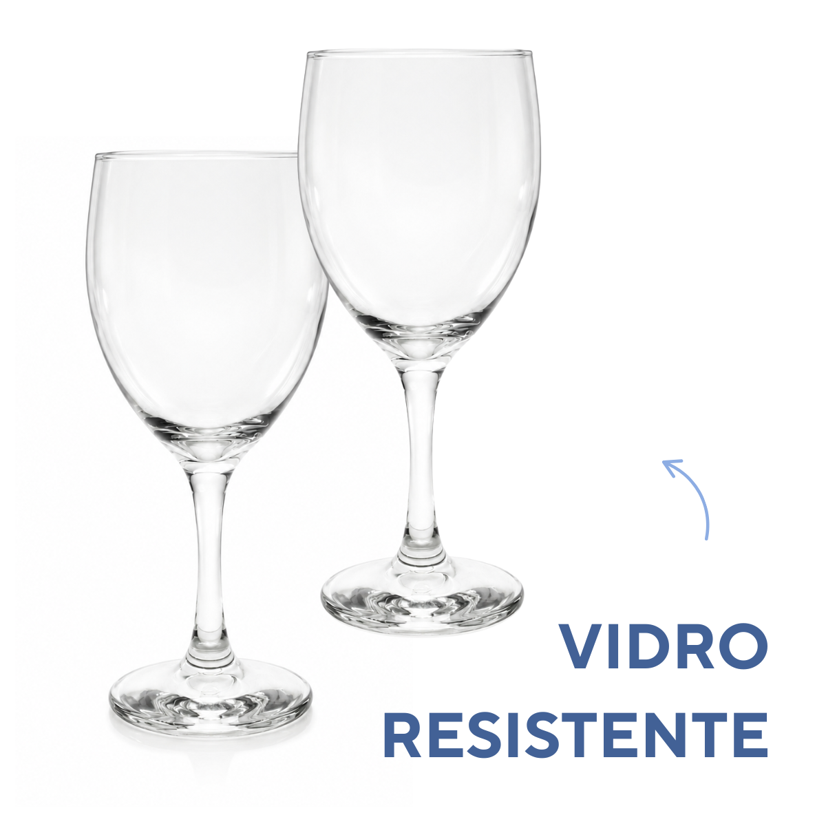 Taça Água Imperatriz Vidro 445ml