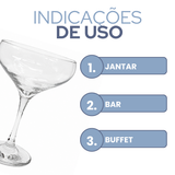 Taça Coquetel Vidro Mistic 340ml