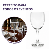 Taça Vinho Imperatriz Vidro