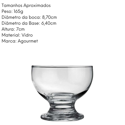 Taça Paulista de Sobremesa 220ml