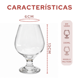 Taça Windsor Conhaque 330ml Vidro