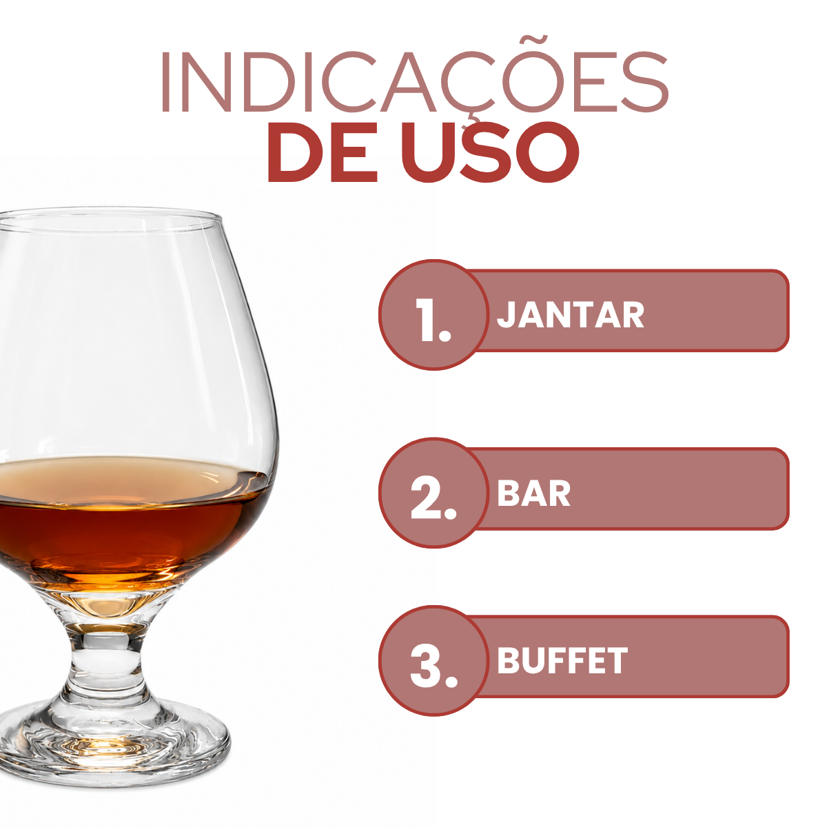 Taça Windsor Conhaque 330ml Vidro