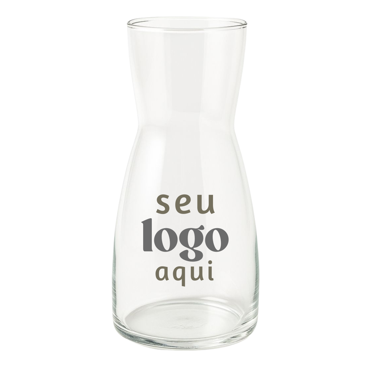 Kit 50 Decanter de Vidro 500ml Com Sua Logo Marca