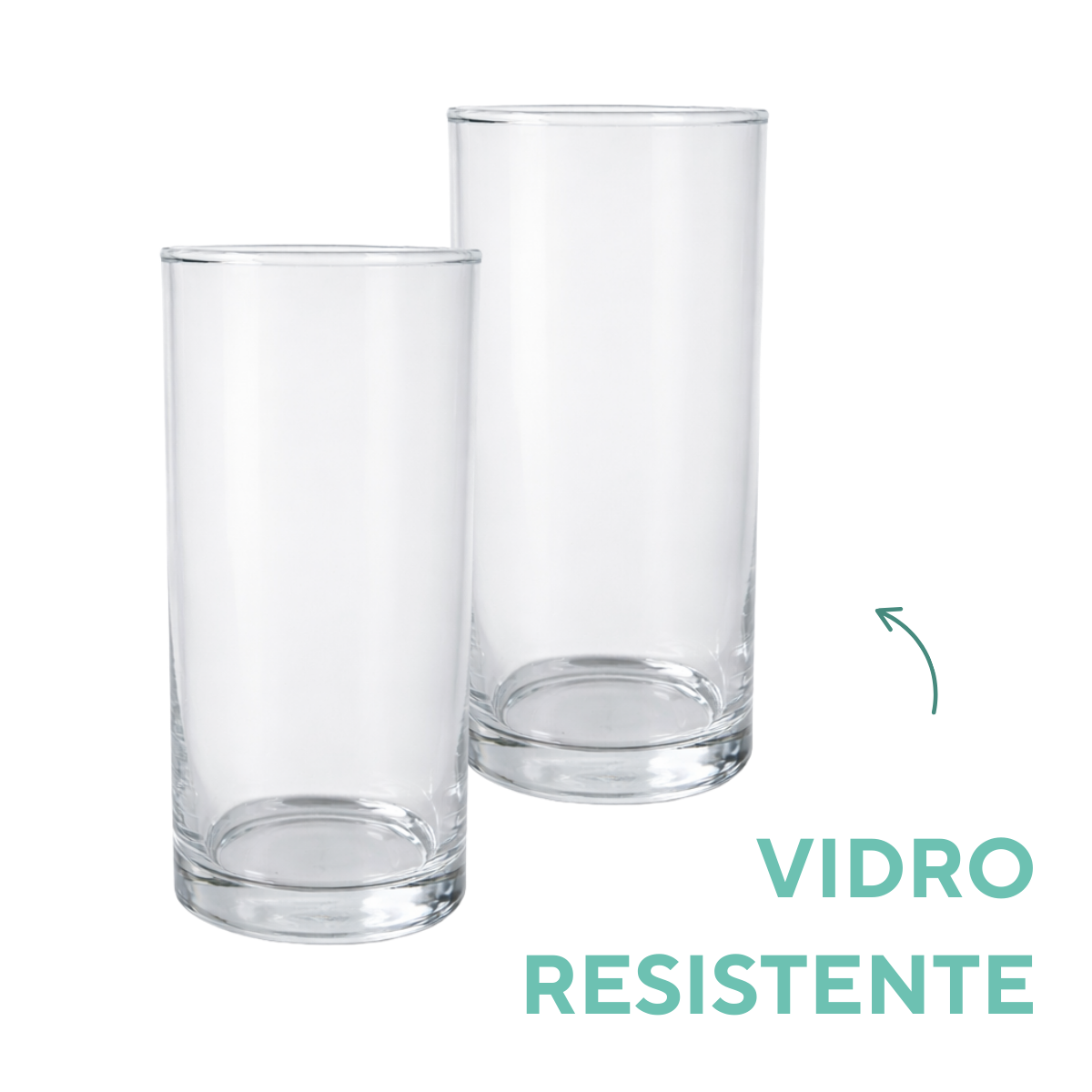Copo Vidro Cylinder 300ml