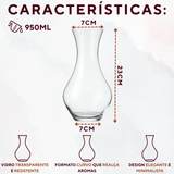 Decanter vidro malbec 950ml