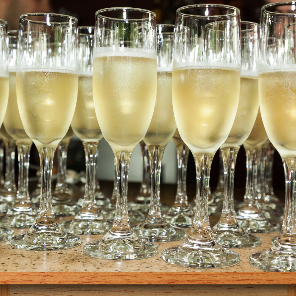 Taça Champangne Windsor de Vidro 210ml Nadir