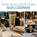 Taça Lirio Champanhe Vidro 195ml