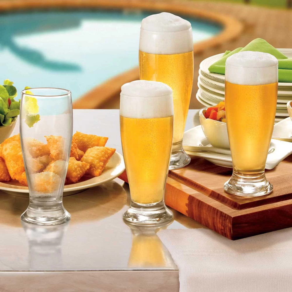 Copo Munich cerveja de Vidro Nadir