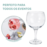 Taça de Vidro Gin 655ml