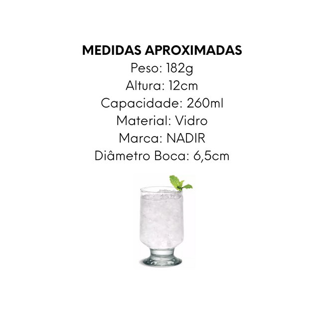 Taça Casual Nadir 260ml Main Image