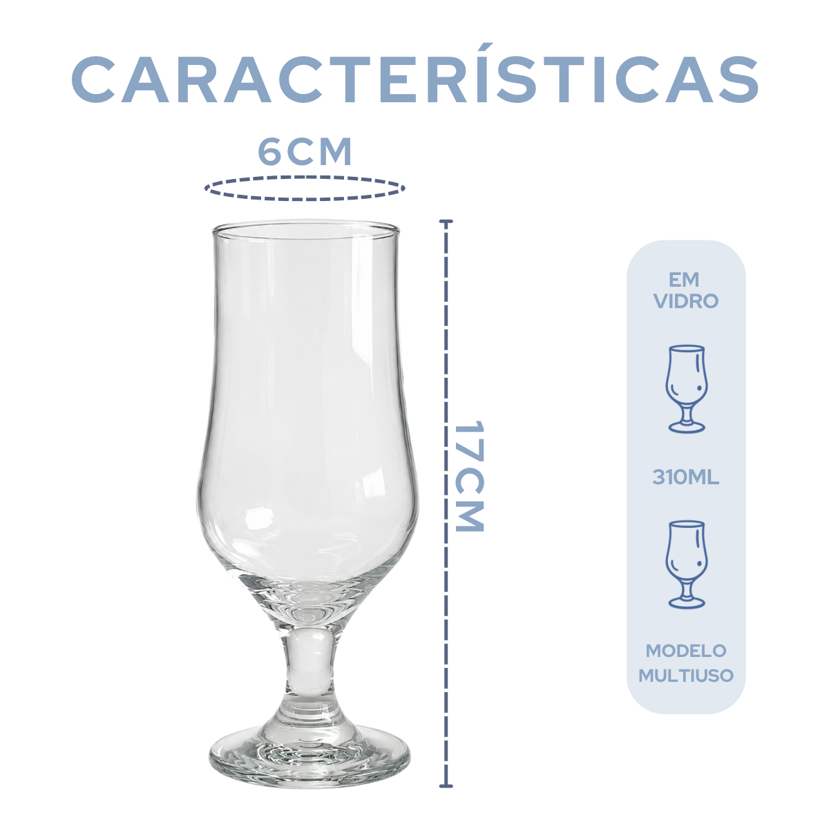 Taça Frankfurt Vidro 310ml
