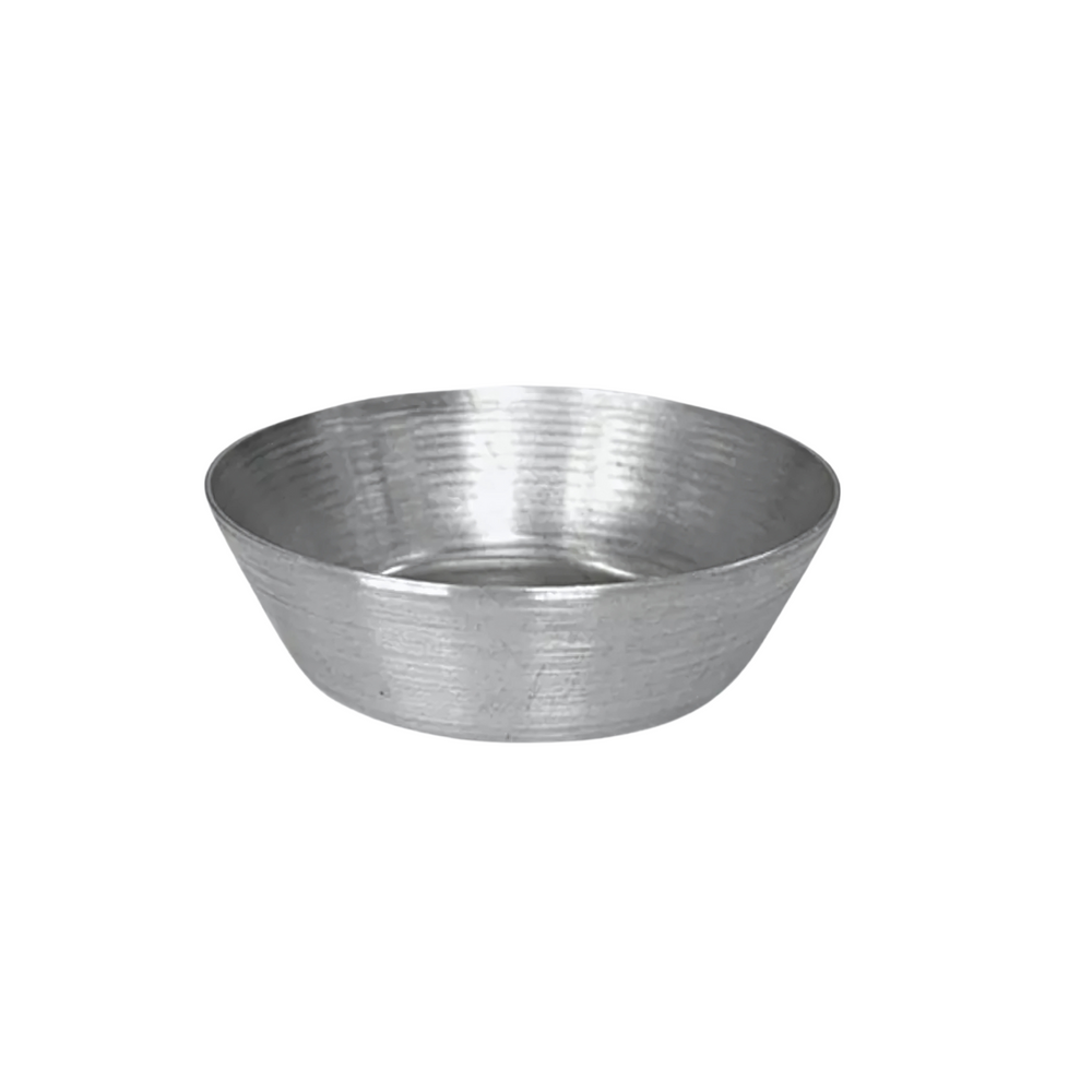 Pacote Com 12 Forminhas Para Empada Lisa de Aluminio - A Gourmet