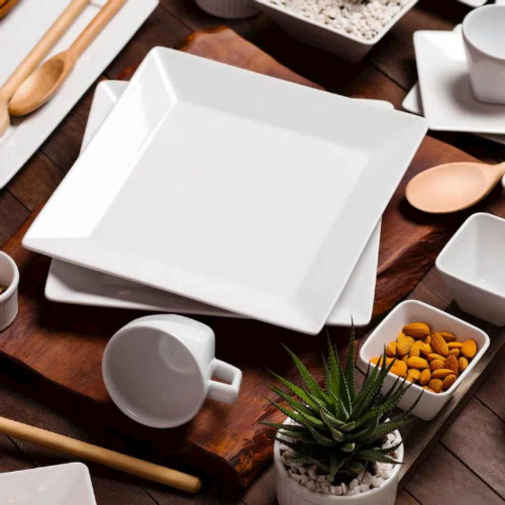 Prato Raso Quartier White Oxford - A Gourmet