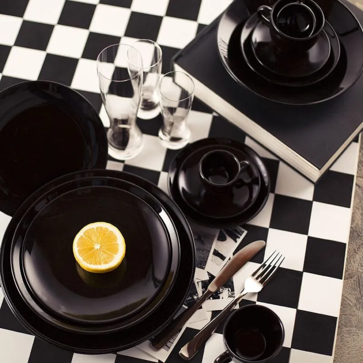 Prato Fundo Coup Black Oxford Oxford