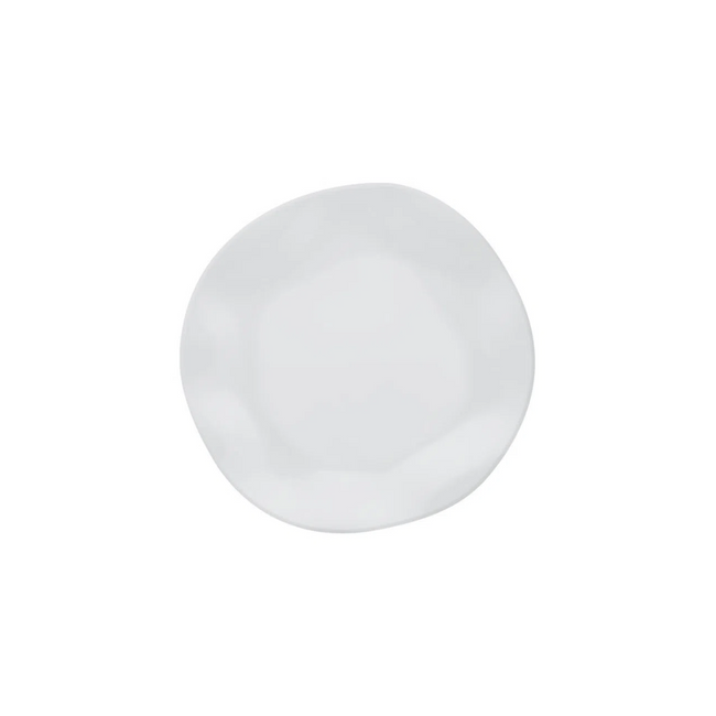 Prato Sobremesa de Porcelana Linha White 20cm - A Gourmet Hover Image