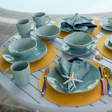 Xicara de Café 75ml Blue Bay de Porcelana Oxford