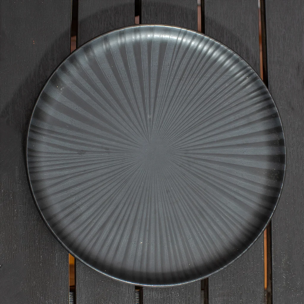 Prato Raso Onix de Cerâmica Oxford - A Gourmet