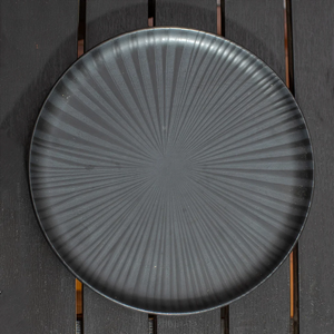 Prato Raso Onix de Cerâmica Oxford - A Gourmet