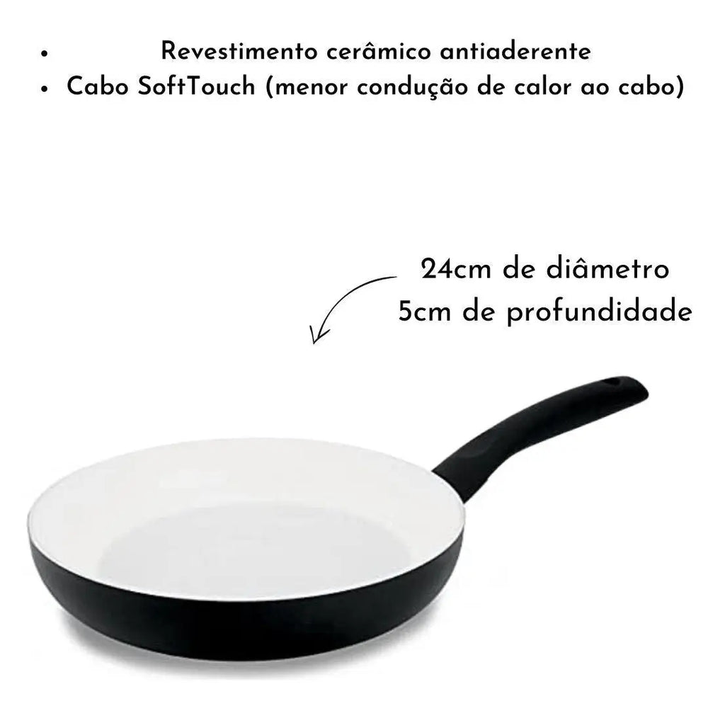 Conjunto de panelas Hercules 5 peças Hercules