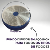 Caçarola Com Tampa 4,5L Azul Marine