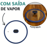 Caçarola Com Tampa 6,9L Azul Marine