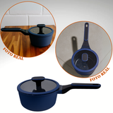 Panela Com Tampa 1,9L Azul Cerâmica