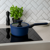 Panela Com Tampa 1,9L Azul Cerâmica