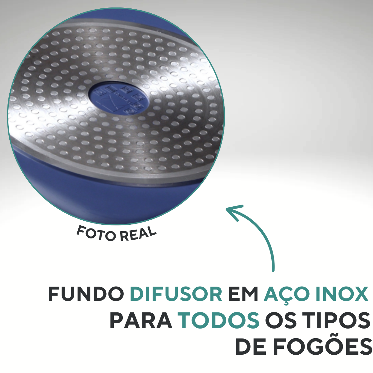 Frigideira Wok Com Tampa Hércules 4,6L
