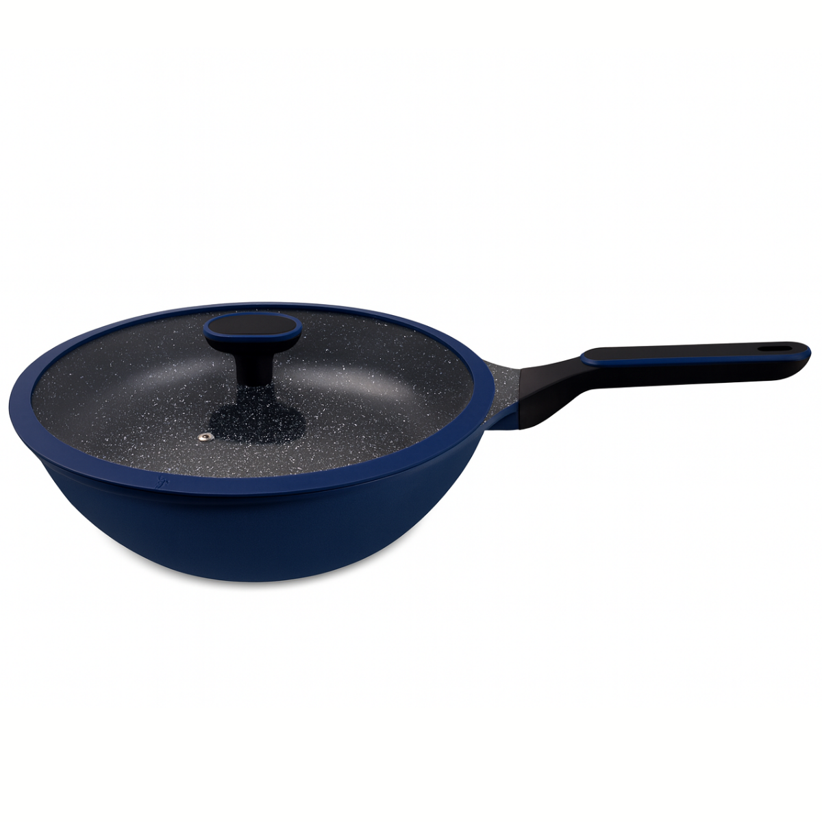 Frigideira Wok Com Tampa Hércules 4,6L