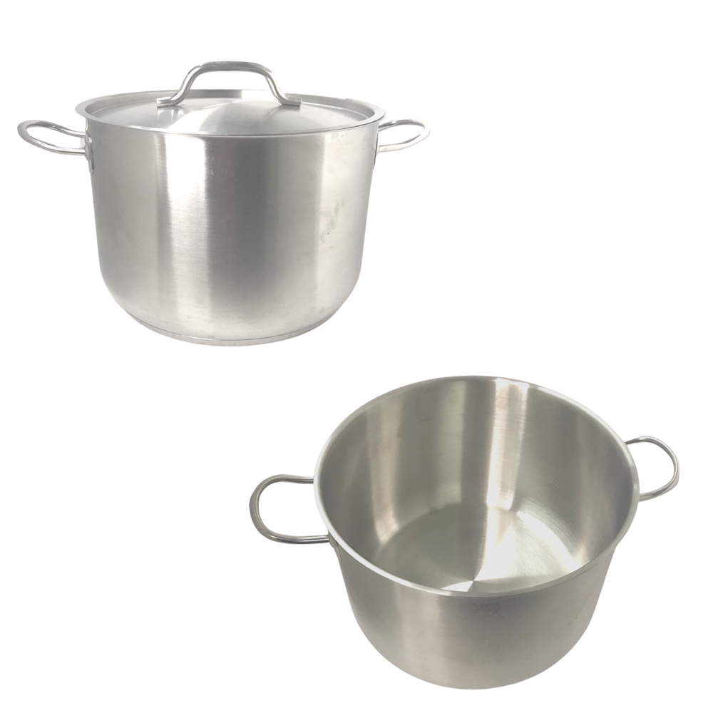 Caçarola Com Tampa 11L Aço Inox Hercules