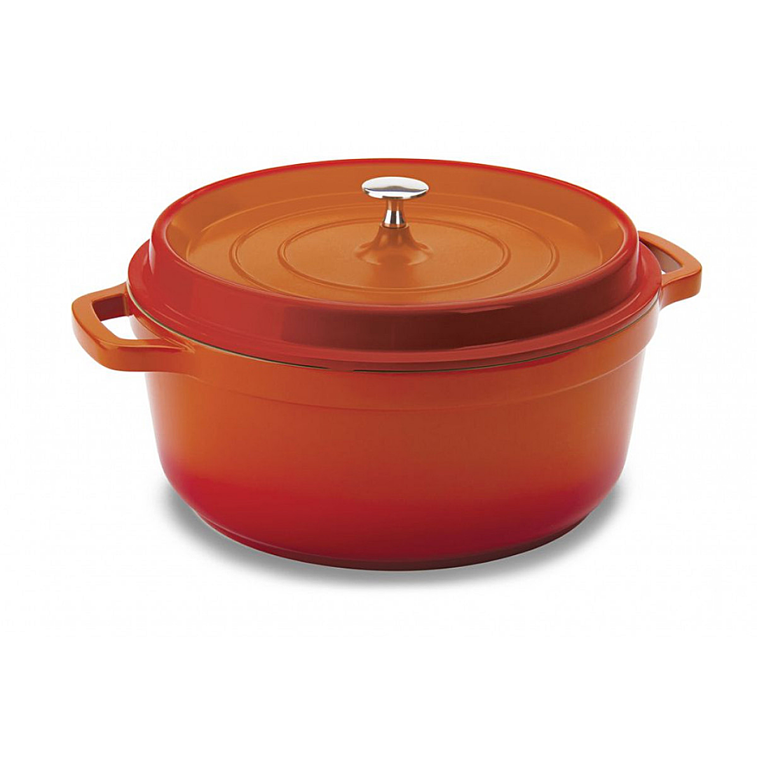 Caçarola Hércules Laranja 4,3L Hercules