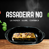 Assadeira Preta N0 Cerâmica - A Gourmet