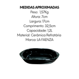 Assadeira Preta N2 Cerâmica - A Gourmet