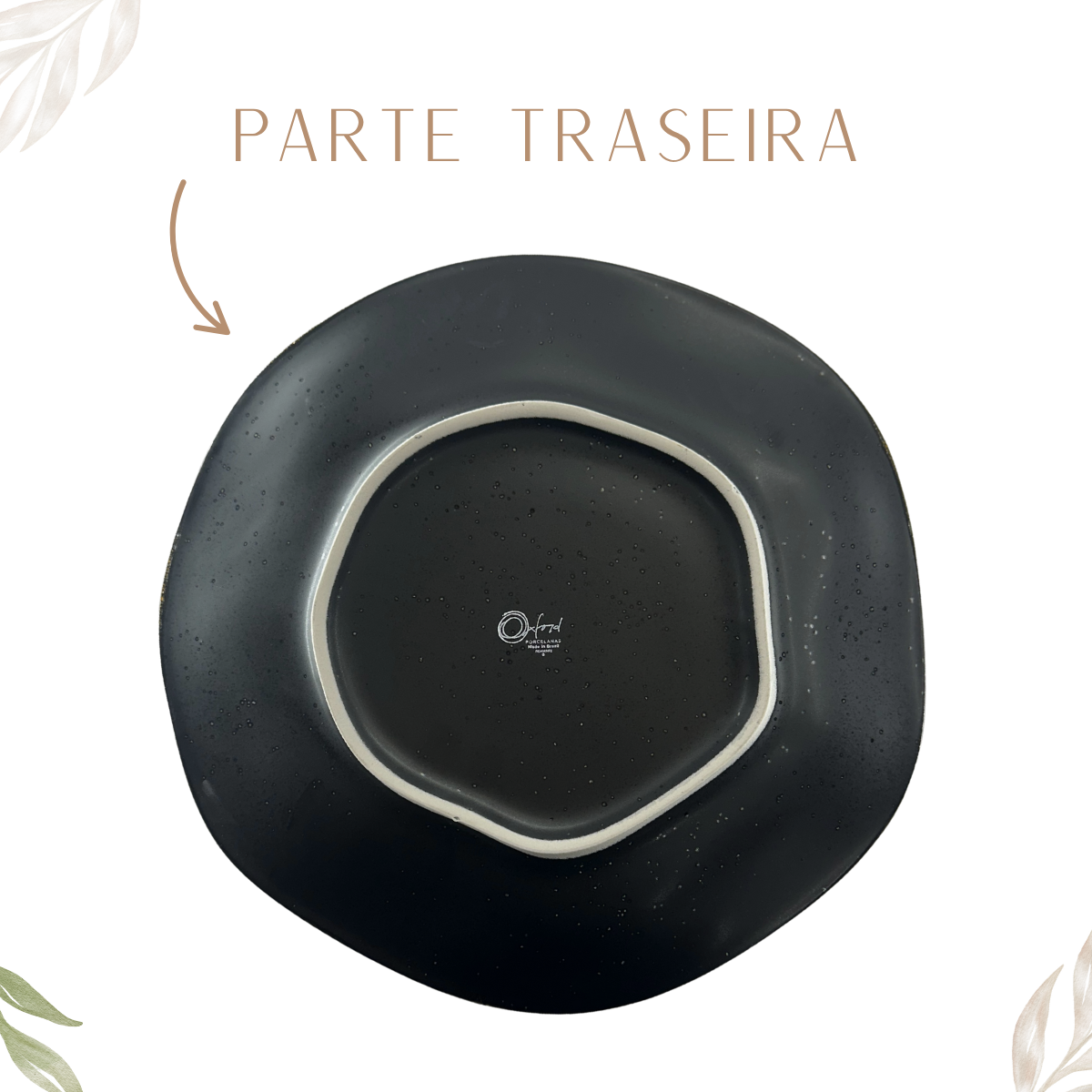 Prato raso ryo volcano porcelana oxford