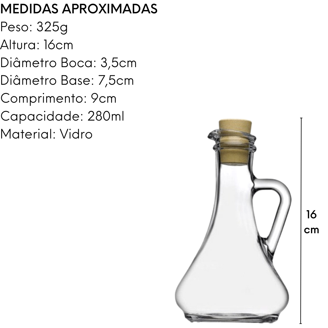 Galheteiro Para Azeite Ou Vinagre 260ML Day Home