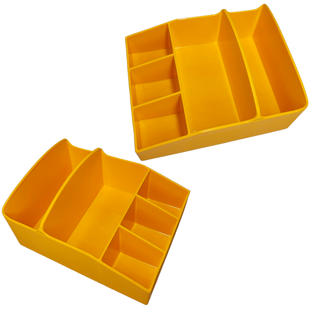 Porta Guardanapo Galheteiro Amarelo Plastcom