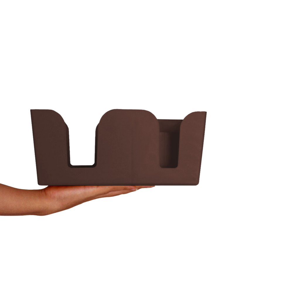 Organizador Bar Marrom de Polipropileno Plastcom