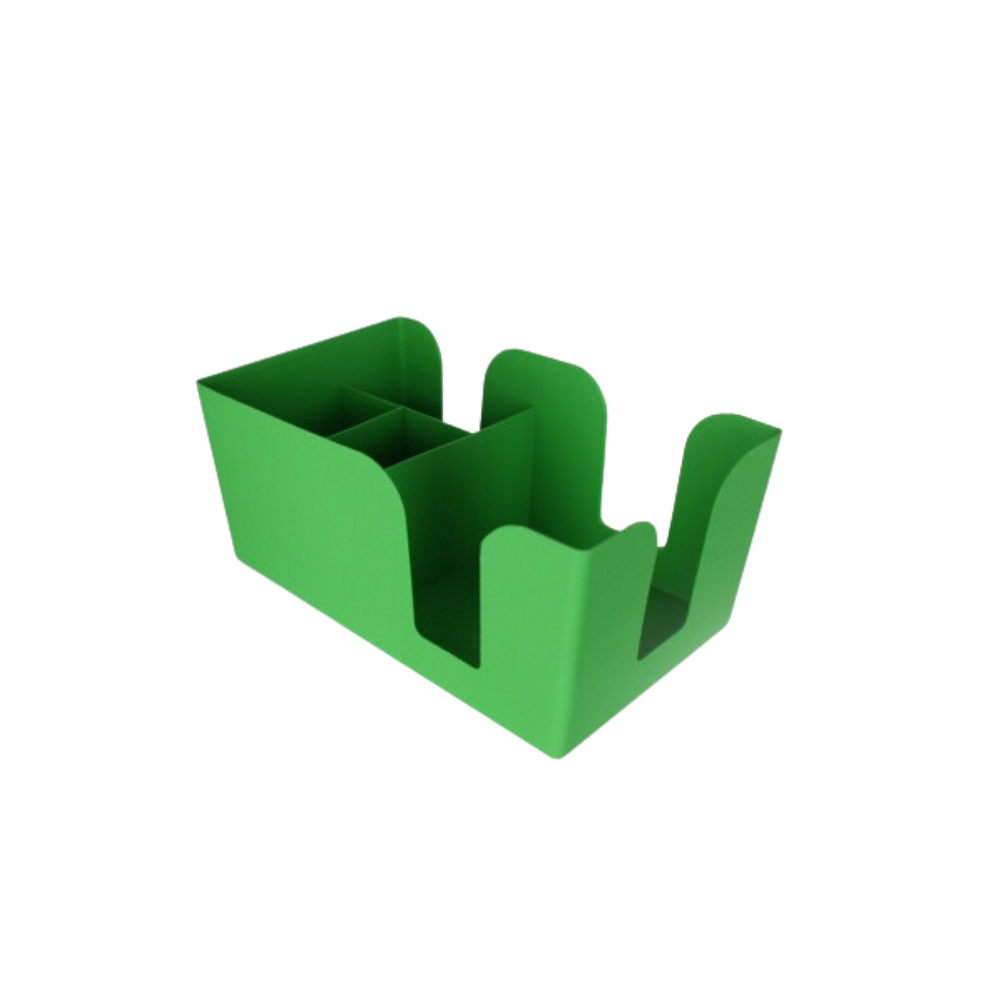 Organizador para bar Verde de Polipropileno Plastcom