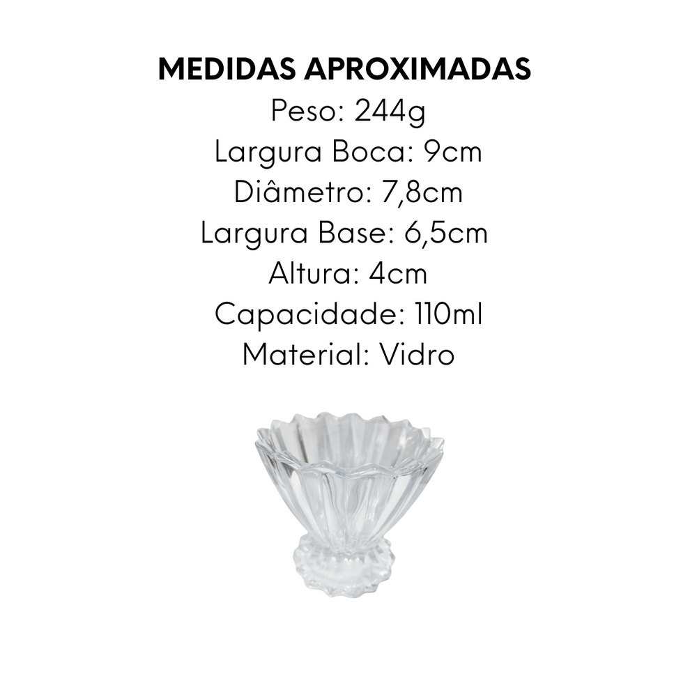 Mini Taça de Sobremesa Hulya 110ml - A Gourmet