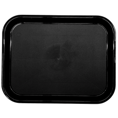 Bandeja Retangular Preta Polipropileno Plastcom