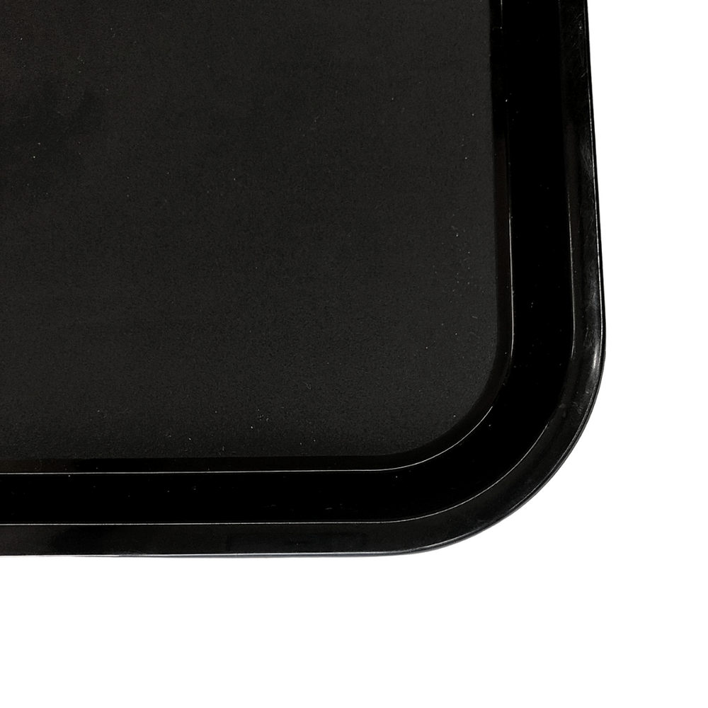 Bandeja Retangular Preta Polipropileno Plastcom